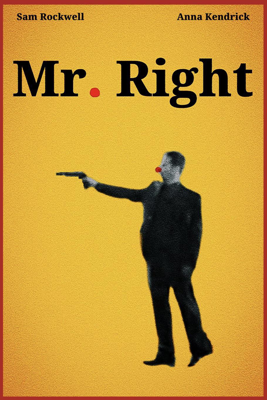Mr. Right movie poster